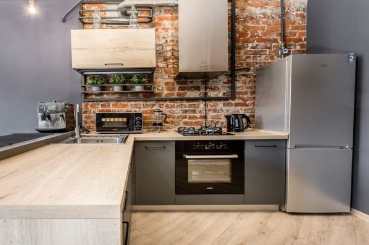 Mini-kitchen: how to squeeze everything you need into six square meters kitchen